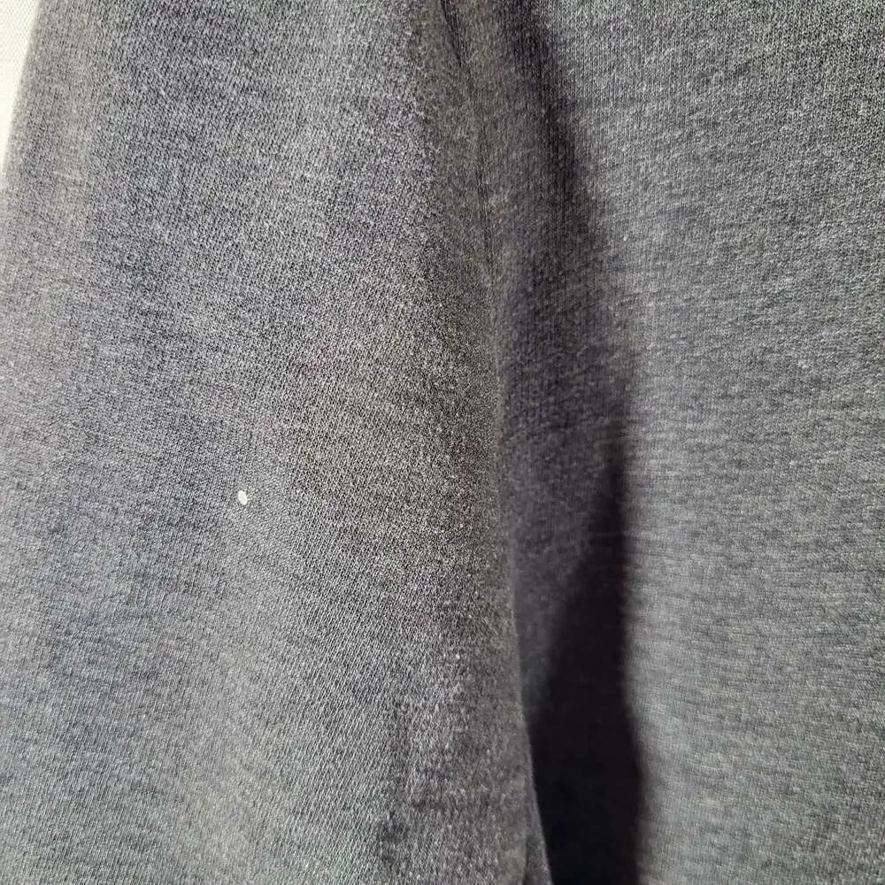 Banana Republic Grey Full Zip Mock Neck Fleece Jacket, XL